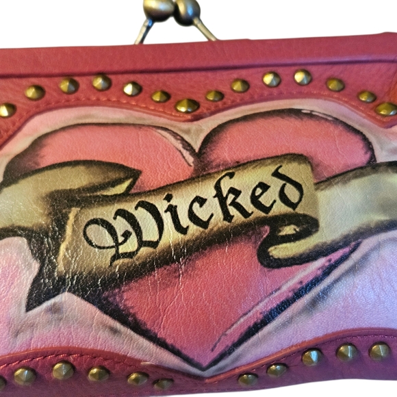 😈WICKED NWT Y2K VINTAGE Isabella Fiore Mini Purse Bag - NWT😈 - Picture 15 of 17
